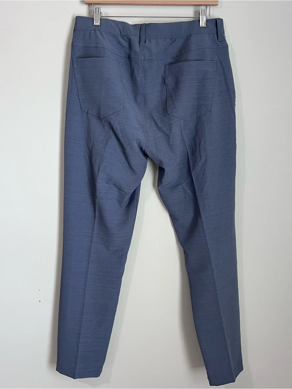 BYLT Pants Mens 34x31 Gray Kinetic 2.0 Slim Stretch Chino Casual Golf Travel - Picture 3 of 10